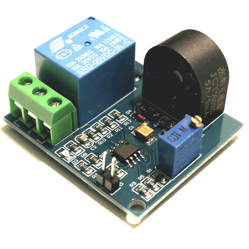 DCC Current Sensor 5 Volt with 10A Relay - KandR Electronics