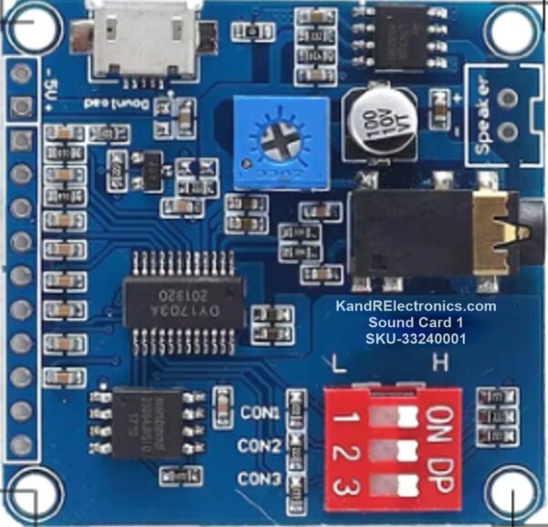 Sound Card 1 - Internal Memory w/ Speaker